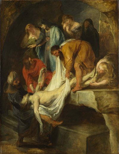 Kristovo uložení do hrobu od Peter Paul Rubens