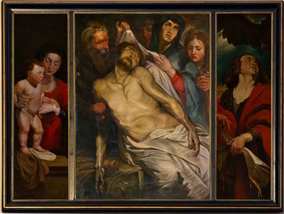 Nářek nad mrtvým Kristem od Peter Paul Rubens