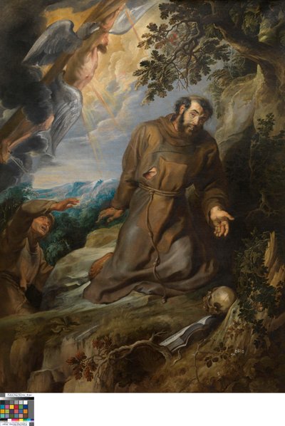 Stigmatizace svatého Františka z Assisi od Peter Paul Rubens