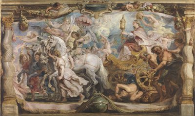 Triumf církve, cca 1625 od Peter Paul Rubens