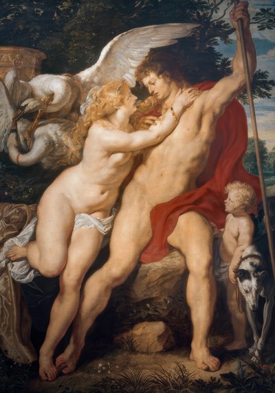 Venuše a Adonis od Peter Paul Rubens