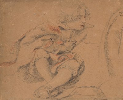 Sedící mladý muž od Peter Paul Rubens