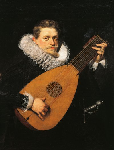 loutnista, Peter Paul Rubens (1577-1640) od Peter Paul Rubens