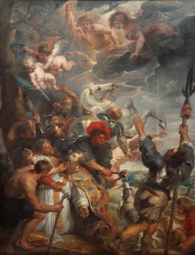 Umučení svatého Livína od Peter Paul Rubens and workshop