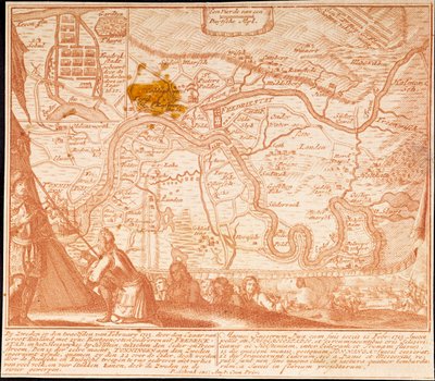 Dobytí Friedrichstadtu 12. února 1713 1713. od Peter Schenk