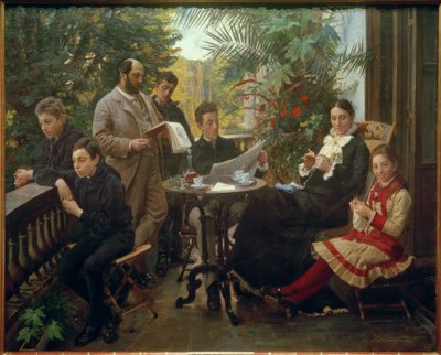 Hirschsprung, Heinrich; Dánský výrobce tabáku, patron a sběratel umění (zakladatel Hirschsprung Collection v Kodani); Kodaň 7 od Peder Severin Krøyer