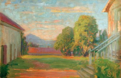 Severoitalská vila od Peder Severin Krøyer