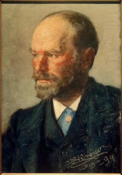 Portrét malíře Michaela Anchera od Peder Severin Krøyer