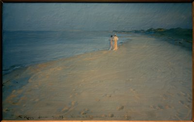 Letní večer na jižní pláži, Skagen od Peder Severin Krøyer