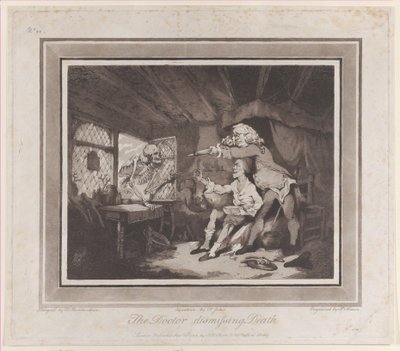 Doktor propouštějící smrt, 15. září 1785, 15. září 178 od Peter Simon