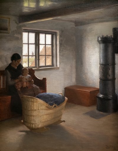 Matka a dítě od Peter Vilhelm Ilsted