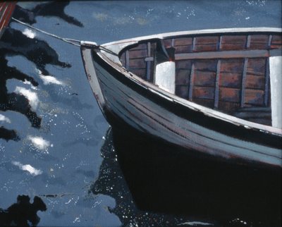 Přístaviště: Stockholm, 2004 (olej na plátně) od Peter Wilson