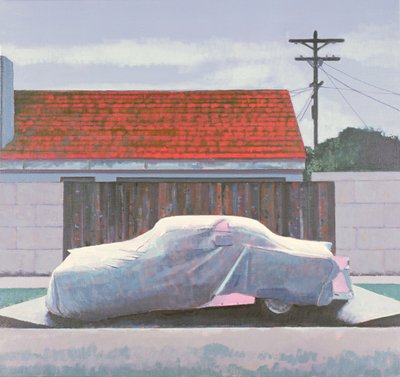 Ghost Car 2, Los Angeles, USA, 2002 (olej na plátně) od Peter Wilson