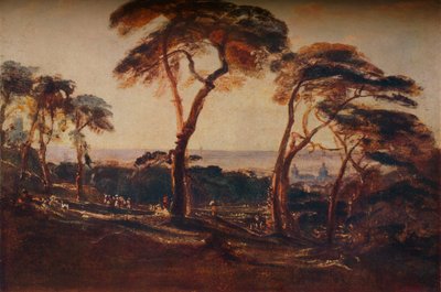 Greenwich Park, c1822 od Peter de Wint