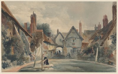Nemocnice svatého Jana, Canterbury od Peter de Wint
