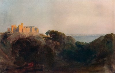 Hrad St.Donats, Glamorganshire, 1924 od Peter de Wint