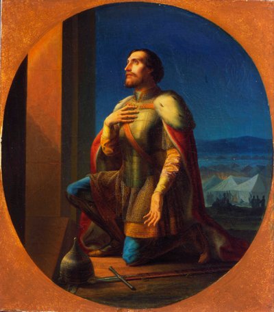 Alexander Něvský, velkokníže Novgorod a Vladimir, 1855 od Petr Mikhailovich Shamshin