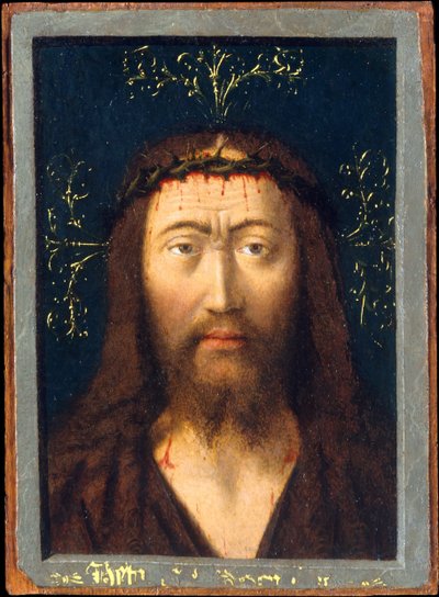 Hlava Krista, ca. 1445. od Petrus Christus