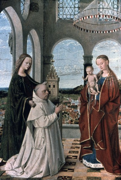 Madona s dítětem, 15. století od Petrus Christus