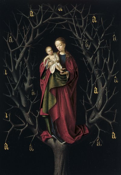 Panna suchého stromu, cca 1465 od Petrus Christus