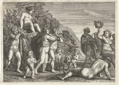 Triomf van Bacchus od Petrus Clouwet (possibly)