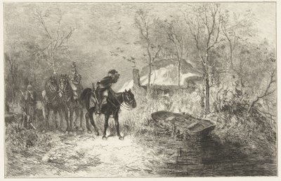 Průzkum ve sněhu od Petrus Johannes Arendzen