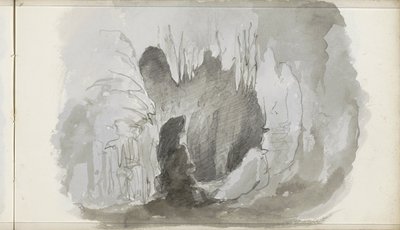 Krápníková jeskyně od Petrus Johannes Schotel