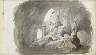 Jeskyně od Petrus Johannes Schotel