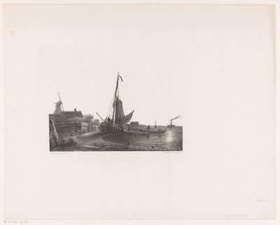 Plachetnice na suché zemi od Petrus Paulus Schiedges (I)