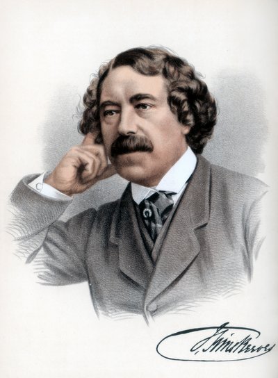 John Sims Reeves , anglický zpěvák, c1890. od Petter and Galpin Cassell