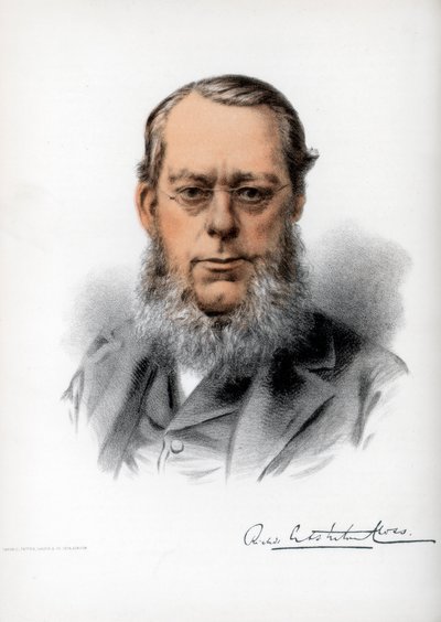 Richard Assheton Cross, 1. vikomtský kříž, britský státník, c1890. od Petter and Galpin Cassell