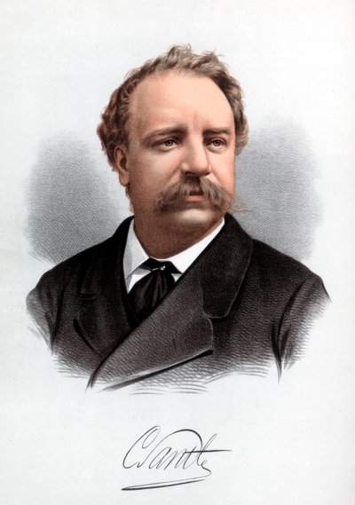 Sir Charles Santley, anglický zpěvák, c1890. od Petter and Galpin Cassell