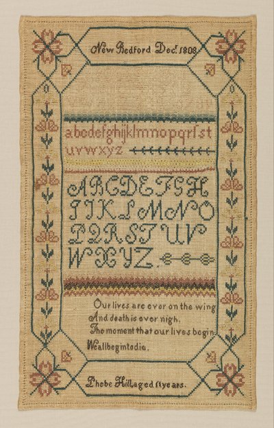 Sampler od Phebe Hill