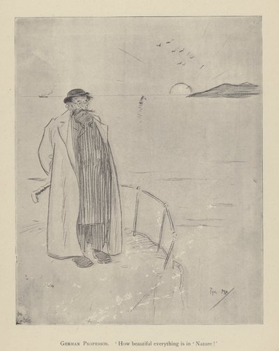 Kreslený film od Phila Maye z 90. let 19. století (litho) od Phil May