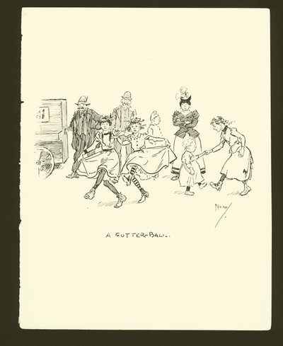 Ilustrace pro Phila Mayse Gutter-Snipese od Phil May
