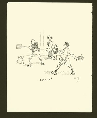 Ilustrace pro Phila Mayse Gutter-Snipese od Phil May