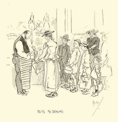 Ilustrace pro Phila Mayse Gutter-Snipese od Phil May