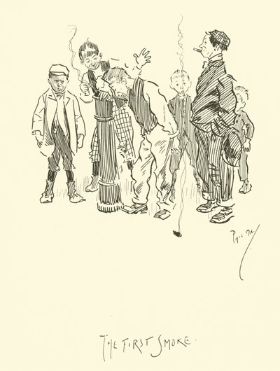 Ilustrace pro Phila Mayse Gutter-Snipese od Phil May