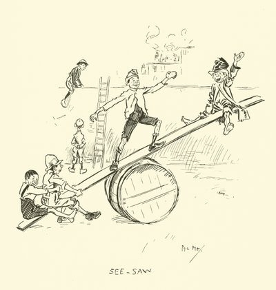 Ilustrace pro Phila Mayse Gutter-Snipese od Phil May