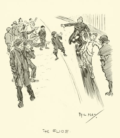 Ilustrace pro Phila Mayse Gutter-Snipese od Phil May