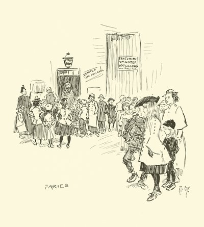 Ilustrace pro Phila Mayse Gutter-Snipese od Phil May