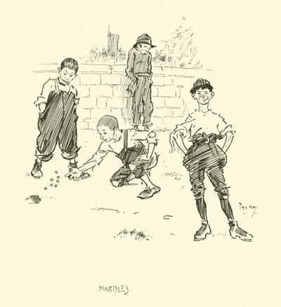 Ilustrace pro Phila Mayse Gutter-Snipese od Phil May