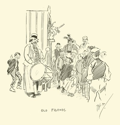 Ilustrace pro Phila Mayse Gutter-Snipese od Phil May