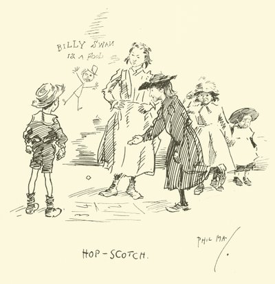 Ilustrace pro Phila Mayse Gutter-Snipese od Phil May
