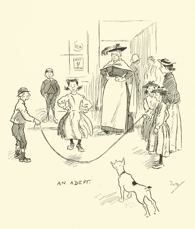Ilustrace pro Phila Mayse Gutter-Snipese od Phil May