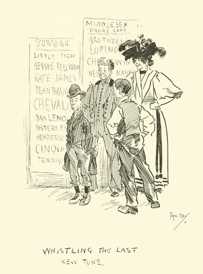 Ilustrace pro Phila Mayse Gutter-Snipese od Phil May