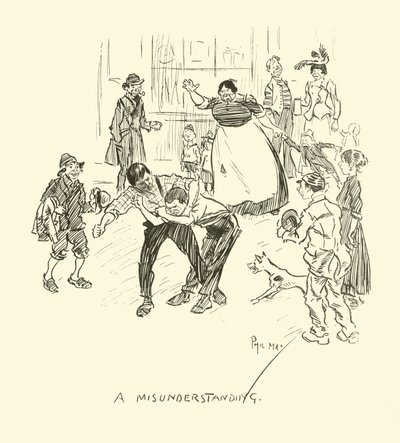 Ilustrace pro Phil Mays Gutter-Snipes od Phil May