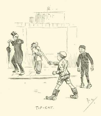 Ilustrace pro Phila Mayse Gutter-Snipese od Phil May