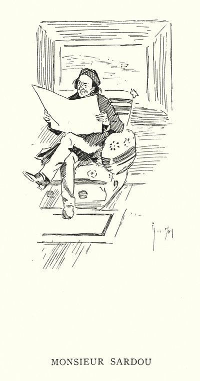 pan Sardou (litho) od Phil May