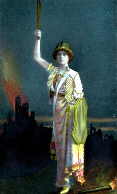 Zena Dare 1887-1975, anglická zpěvačka a herečka, 1908. od Philco Publishing Company
